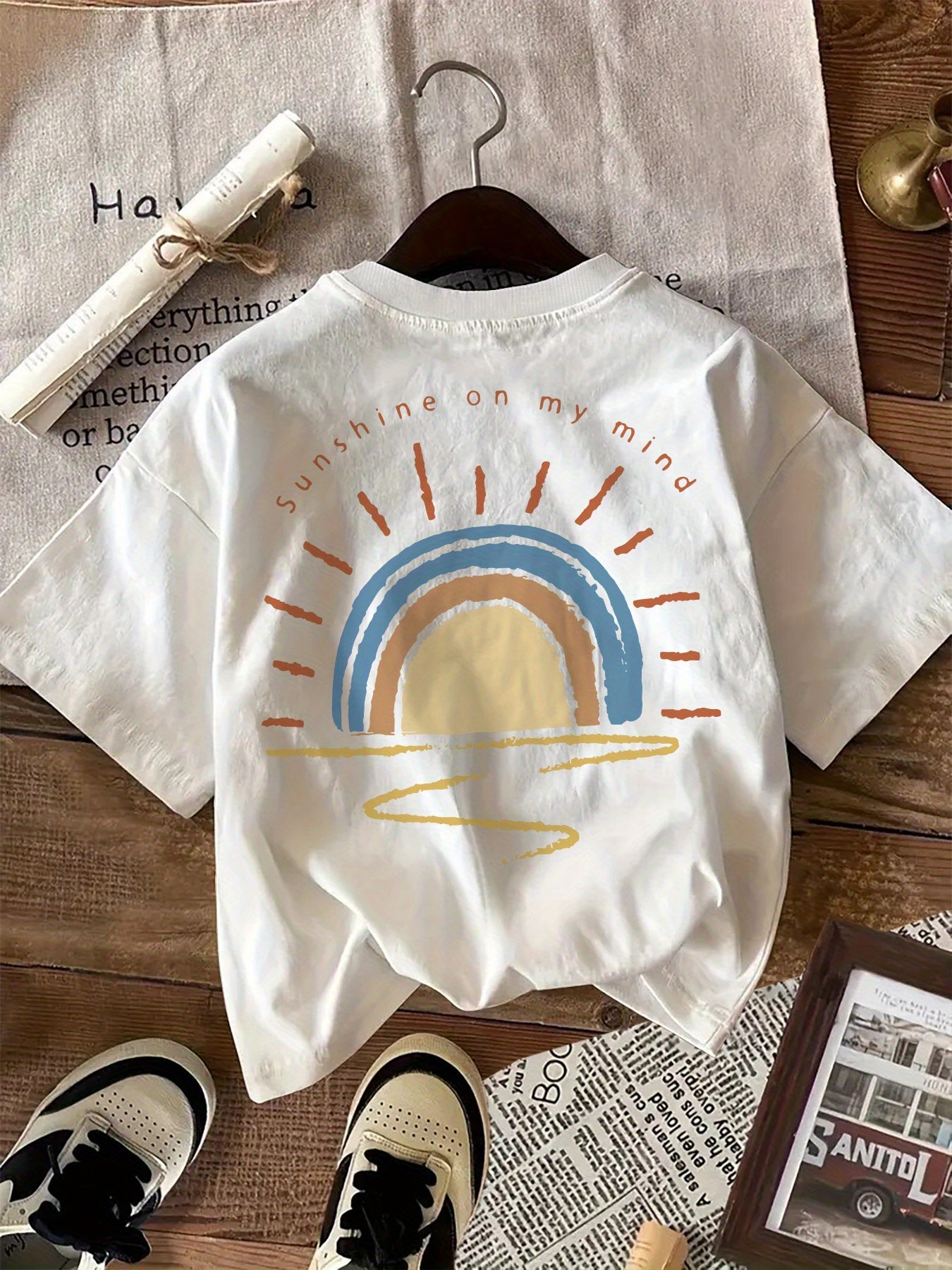 Sunshine on My Mind Reversible Graphic Tee