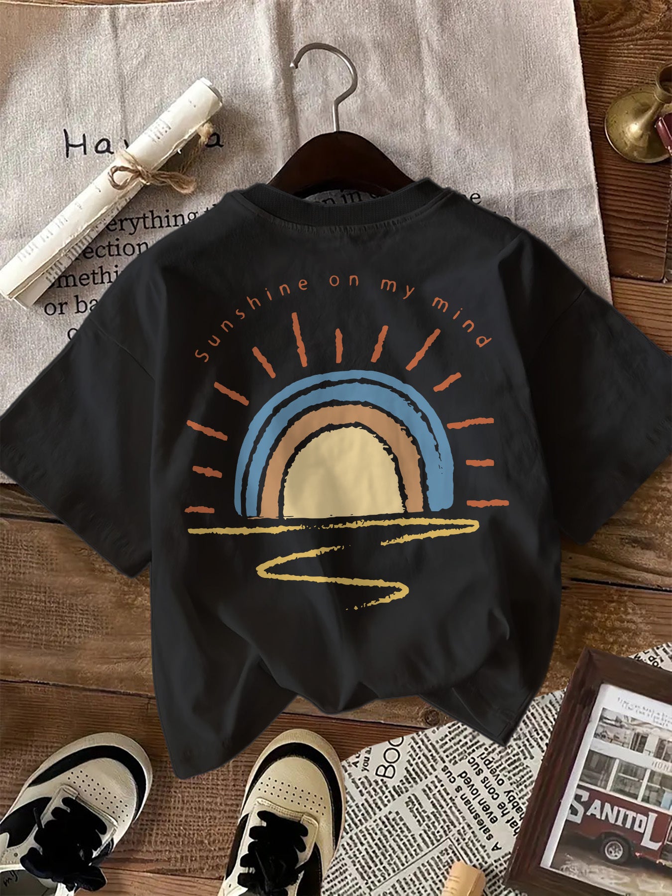 Sunshine on My Mind Reversible Graphic Tee