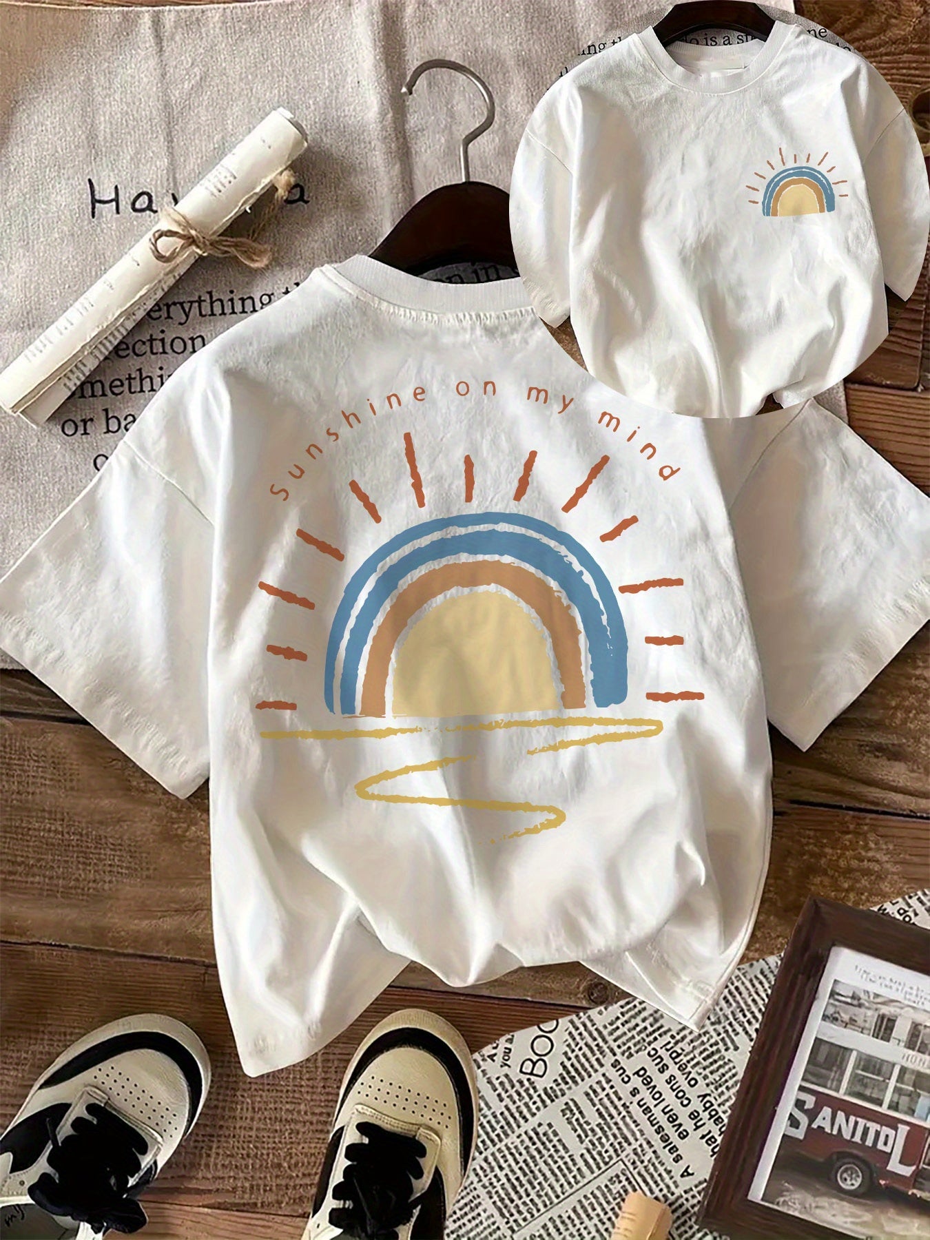 Sunshine on My Mind Reversible Graphic Tee