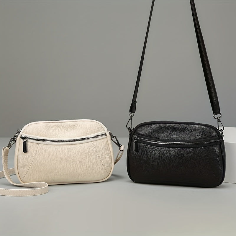 Genuine Leather Crossbody Bag