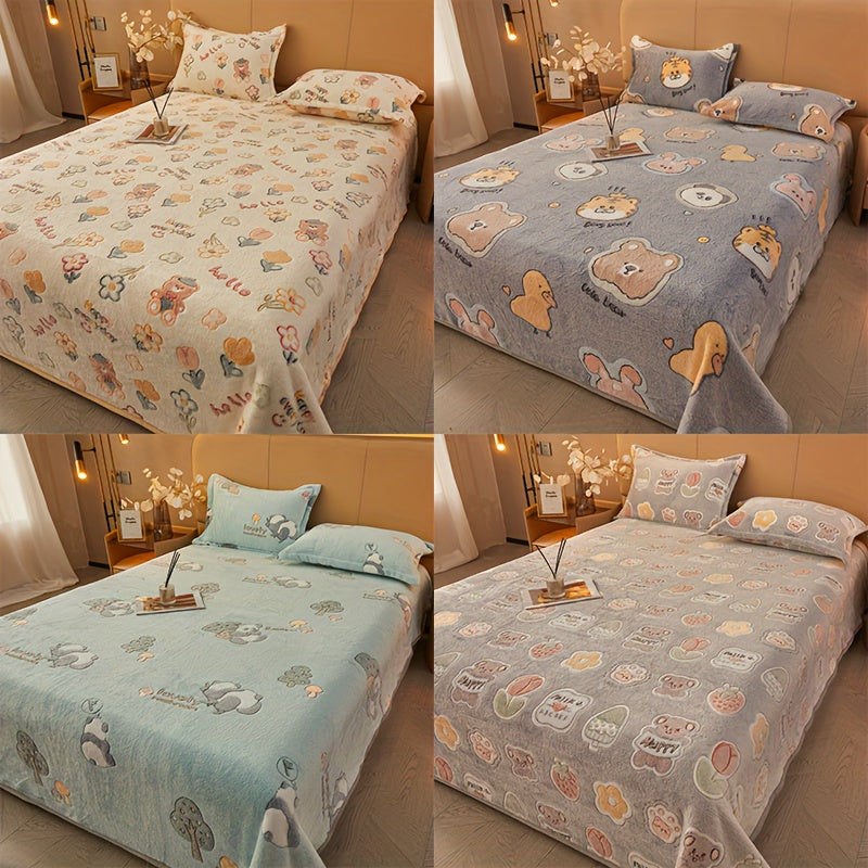 Contemporary Style Snowflake Fleece Blanket