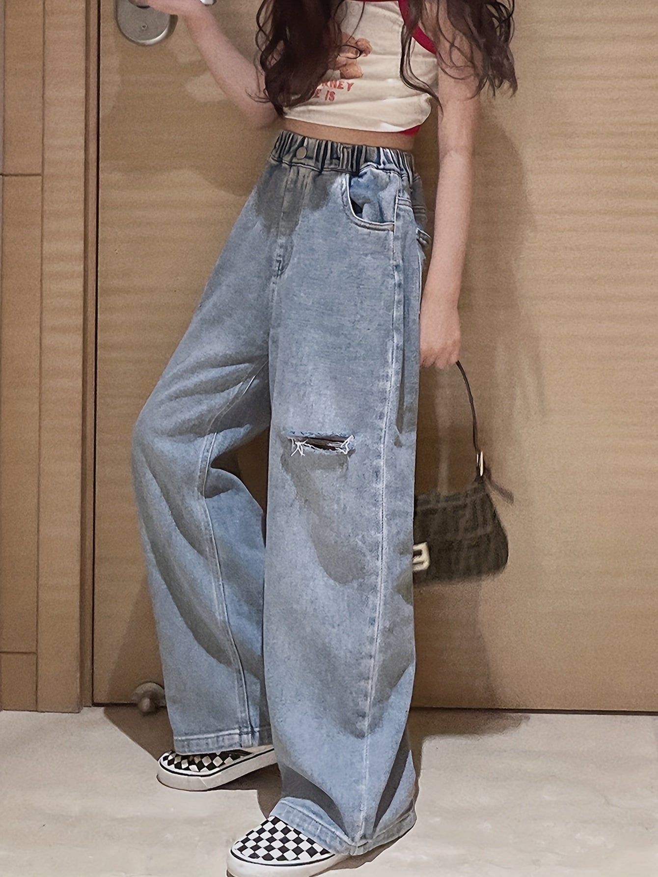 Ripped Comfy Loose Jeans