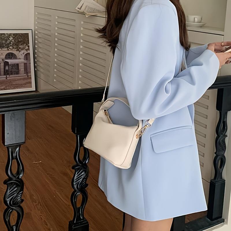 PU Leather Hobo Handbag