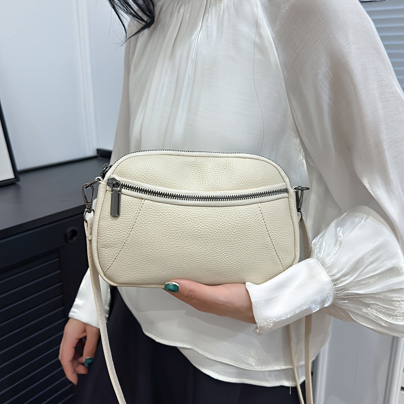 Genuine Leather Crossbody Bag