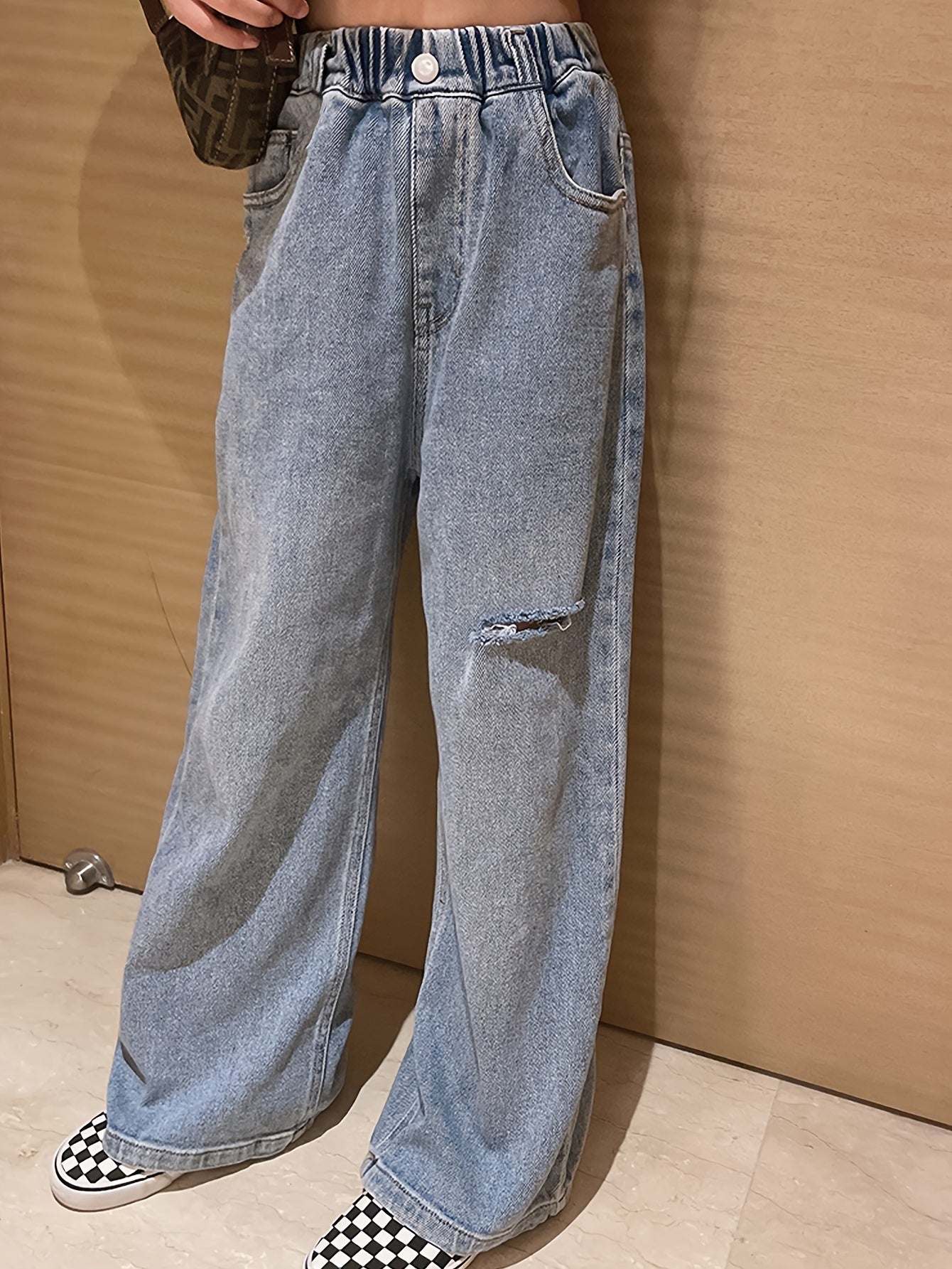 Ripped Comfy Loose Jeans