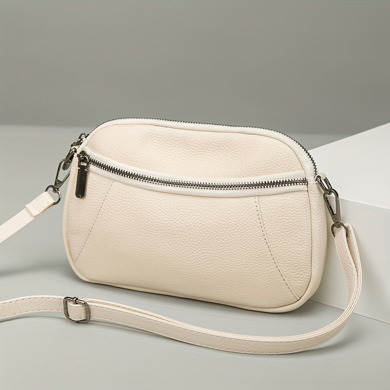 Genuine Leather Crossbody Bag