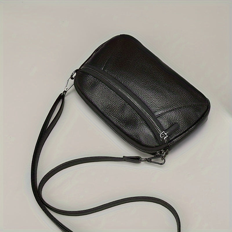 Genuine Leather Crossbody Bag