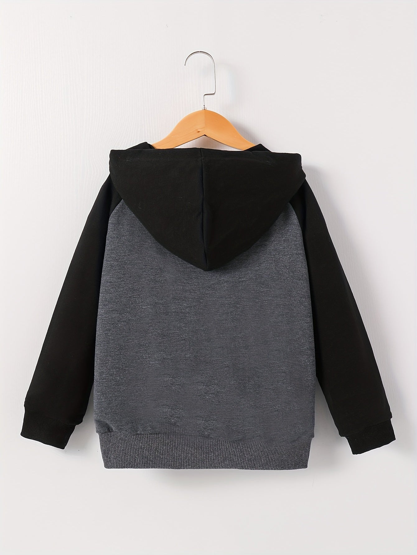 Block Hooded Jacket
