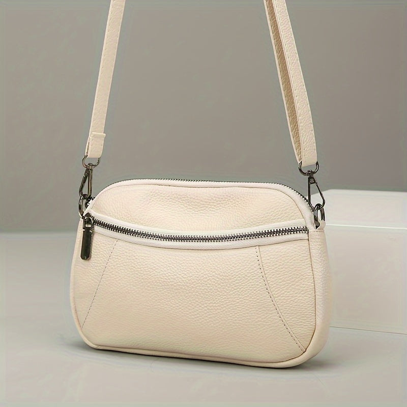 Genuine Leather Crossbody Bag
