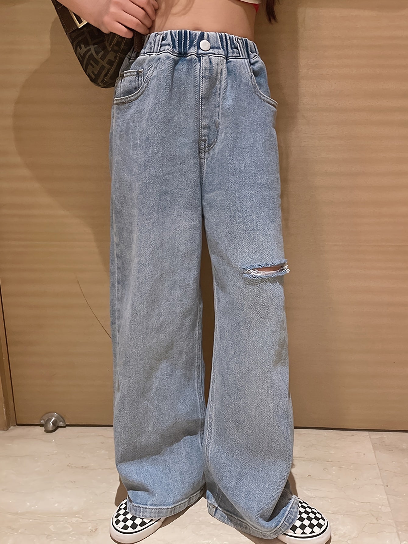 Ripped Comfy Loose Jeans