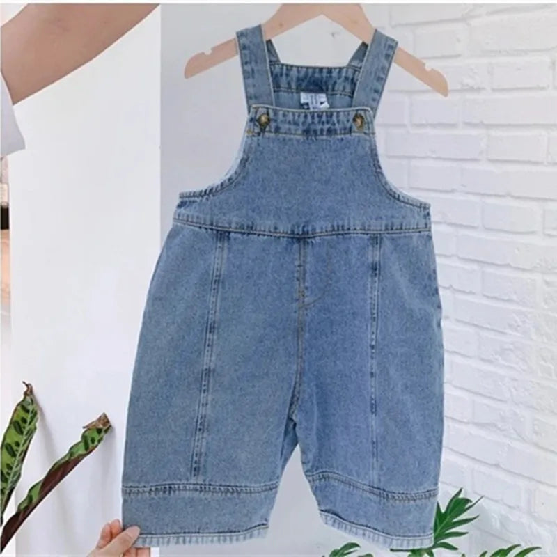 Loose Overalls Denim Trousers