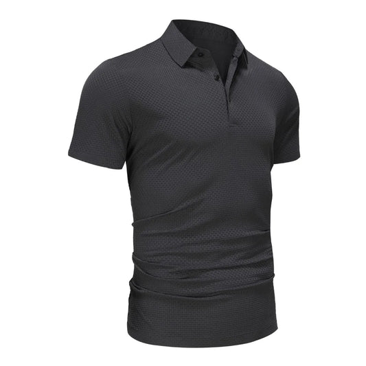 Men's Lop-up Hollow Short-Sleeved Polo