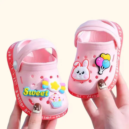 Kids Sandals Soft Anti-Skid Cartoon Design