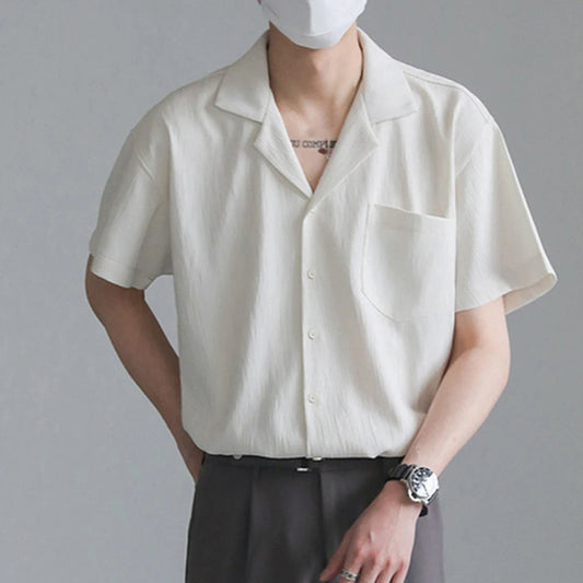 Ice Silk Short-Sleeved Shirts