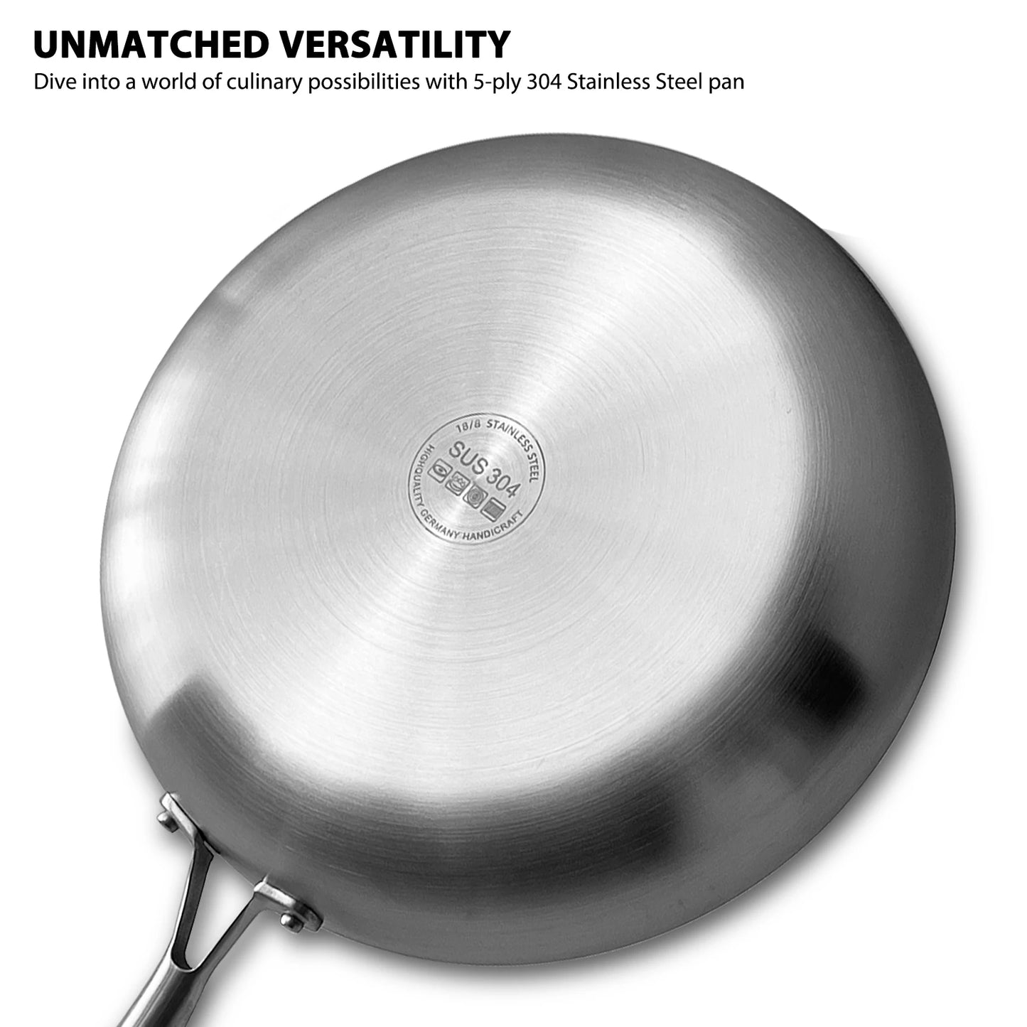 Non Stick Stainless Steel Frying Pan