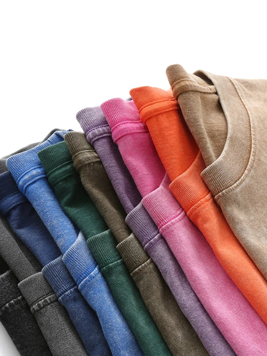 Solid Color Loose Tees